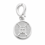 PINGENTE DE PRATA CLICK RELIGIOSO SÃO JORGE 501503