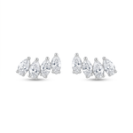 BRINCO DE PRATA PAVE NAVETES 501489