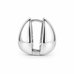 ARGOLA DE PRATA LISA GOTA 11 MM 500878