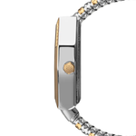 RELÓGIO SERPENTES EURO FEMININO | AÇO BICOLOR CAIXA 24 MM