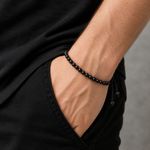 PULSEIRA MASCULINA ONIX ACO 21806