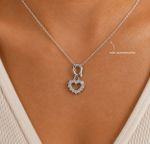 PINGENTE DE PRATA CLICK PAVE CORACAO 501505