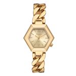 RELOGIO EURO FEMININO AÇO DOURADO