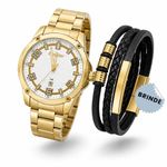 RELOGIO CONDOR MASCULINO DOURADO