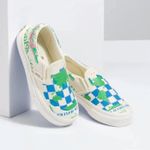 Tênis Vans Classic Slip On Kids Earth Day Eco Positivity