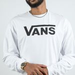 Camiseta Manga Longa Vans Classic Ls