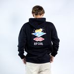 Moletom Canguru Rip Curl Search Icon Hood