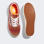 Tênis Vans Old Skool Infantil Sunrise Glitter Heart Tie Dye Multi White