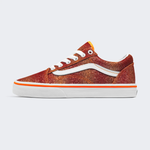 Tênis Vans Old Skool Infantil Sunrise Glitter Heart Tie Dye Multi White