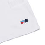 Camiseta Ous Lisa Fili Flag Off-White