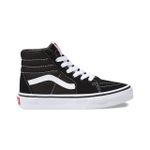 Tênis Vans Sk8-Hi Infantil Black True White