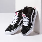 Tênis Vans Sk8-Hi Infantil Black True White