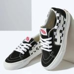 Tênis Vans Sk8-Low Black Checkerboard
