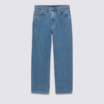 Calça Vans Check-5 Baggy Denim Pant Seasonal Hero: Knu Skool Stone Wash Blue