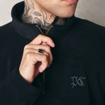 Moletom Fleece Quarter Zip Plano C