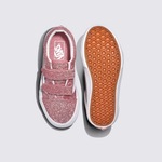 Tênis Vans Kids Old Skool V Glitter Rose Gold