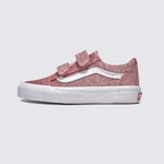 Tênis Vans Kids Old Skool V Glitter Rose Gold