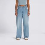 Calça Vans Sirelle Distressed Puddle Ss Stone Wash Blue
