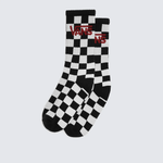Meia Vans Class Crew Infantil 30/35 Black Checkerboard (3 Pares)