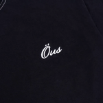 Camiseta Ous Heavy Script Preta