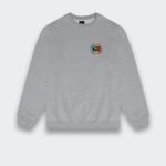 Moletom Vans Retro Co Crew Cement Heather