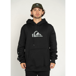 Moletom Canguru Quiksilver Comp Logo Off White