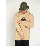 Moletom Canguru Quiksilver Comp Logo Off White
