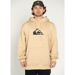 Moletom Canguru Quiksilver Comp Logo Off White