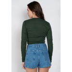 Blusa Roxy M/l Baby T Preto