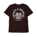 Camiseta Deus Ex Machina Troop Choc Plum