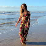 Calça Blooming Wide Rip Curl X Farm