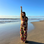 Calça Blooming Wide Rip Curl X Farm