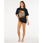 Camiseta Wave Crest Heritage Rip Curl X Farm