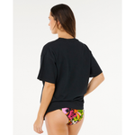 Camiseta Wave Crest Heritage Rip Curl X Farm