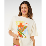 Camiseta Wave Crest Heritage Rip Curl X Farm