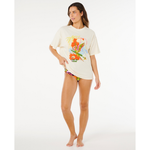 Camiseta Wave Crest Heritage Rip Curl X Farm
