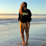 Short Neon Stripe Beach Rip Curl X Farm
