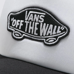 Boné Vans Classic Patch Curved Bill Trucker Black White