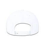 Boné New Era 9forty A-Frame Snapback Aba Curva Mlb New York Yankees Branco Logo Preto