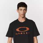 Camiseta Oakley Ellipse Fingerprint Preto