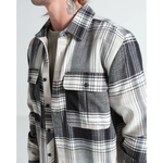 Camisa Manga Longa Volcom Park Dirty White