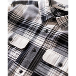 Camisa Manga Longa Volcom Park Dirty White