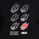 Camiseta High Freddy Sketch Tee Black