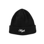 Gorro High Beanie Knit Black