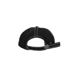 Boné High 6 Panel Hat Ribbed Black