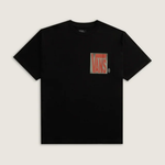 Camiseta Vans Manga Curta Stack Crackle Black