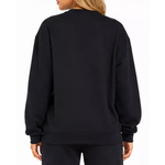 Moletom Careca Vans Crew Neck Fleece - Preto
