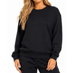 Moletom Careca Vans Crew Neck Fleece - Preto