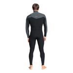 Long John Quiksilver  Everyday Sessions 3/2 Chest Zip Preto e Cinza
