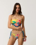 Calcinha Biquíni Rip Curl Reversível Bliss Tie Side X Farm